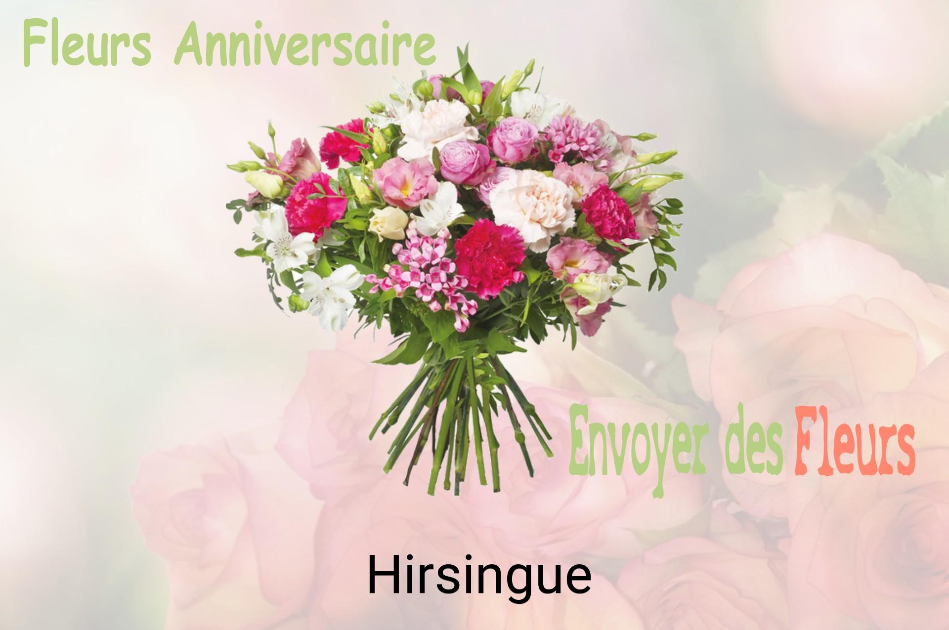 Bouquet de fleurs d’anniversaire livré à Hirsingue